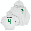 North Texas Football White Logo Hoodie - Brian Nelson II Small