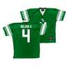 North Texas Football Green Jersey - Brian Nelson II Youth Small