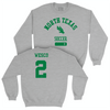 North Texas Women's Soccer Sport Grey Varsity Crew - Bailey Wesco Small