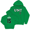 North Texas Football Green Sideline Hoodie - Carson Woods Small