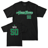 North Texas Football Black Script Tee - Caden Yates Small