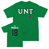 North Texas Football Green Sideline Tee - David Spruiells Small