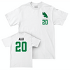 North Texas Men's Basketball White Logo Comfort Colors Tee - Grayson Allo Small