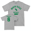 North Texas Football Sport Grey Varsity Tee - Ikaika Ragsdale Small