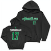 North Texas Women's Soccer Black Script Hoodie - Lily Cunningham Small