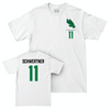 North Texas Women's Soccer White Logo Comfort Colors Tee - Meghan Schwertner Small