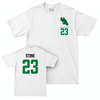 North Texas Men's Basketball White Logo Comfort Colors Tee - Matthew Stone Small