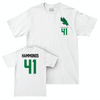 North Texas Football White Logo Comfort Colors Tee - Quinton Hammonds Small