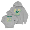 USF Women's Lacrosse Sport Grey Classic Hoodie - Morgan Zimmerman Small