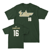 USF Baseball Green Wordmark Tee - Nate Cannizzaro Small