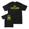 USF Women's Beach Volleyball Black Slime Tee - Sam Crosby Small