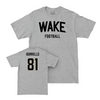 Wake Forest Football Sport Grey Wordmark Tee - Anthony Borriello Small