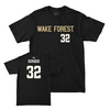 Wake Forest Women's Basketball Black Sideline Tee - Alexandria Scruggs Small