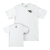 Wake Forest Women's Tennis White Logo Comfort Colors Tee - Jingyi Li Small