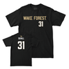 Wake Forest Women's Soccer Black Sideline Tee - Olivia Duvall Small