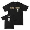 Wake Forest Baseball Black Sideline Tee - Seaver King Small