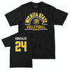 Wichita State Women's Volleyball Black Arch Tee - Alyssa Gonzales Small