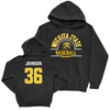 Wichita State Baseball Black Arch Hoodie - Camden Johnson Small