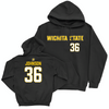 Wichita State Baseball Black Sideline Hoodie - Camden Johnson Small