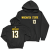 Wichita State Women's Basketball Black Sideline Hoodie - Ella Anciaux Small