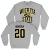 Wichita State Men's Basketball Sport Grey Classic Crew - Harlond Beverly Small