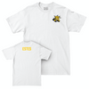 Wichita State Men's Track & Field White Logo Comfort Colors Tee - Ridge Estes Small