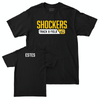 Wichita State Men's Track & Field Black Staple Tee - Ridge Estes Small