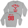 Youngstown State Football Sport Grey Varsity Crew - Michael Boyd Jr. Small