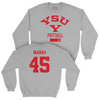 Youngstown State Football Sport Grey Varsity Crew - Micheal Manna Small