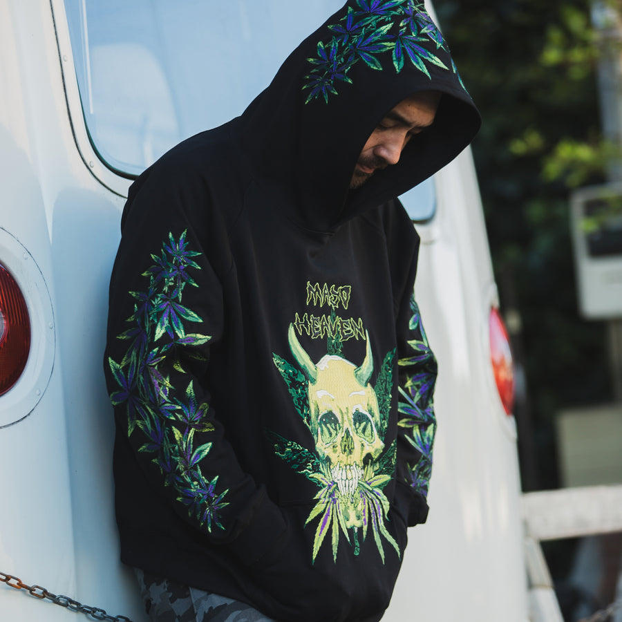 MAYO/メイヨー/MAYO Devil Skull Embroidery Hoodie パーカー 純正品