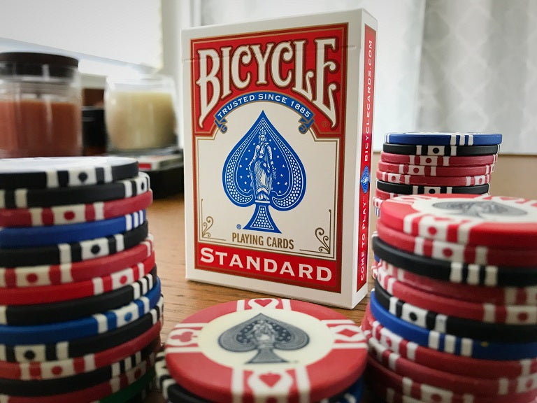 What is Bicycle marked poker playing card deck?