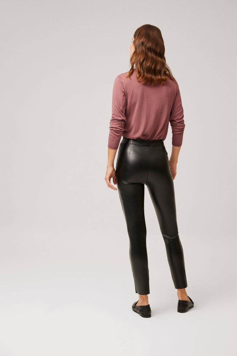 LEGGING MUJER TERMICO EFECTO CUERO YSM-70293