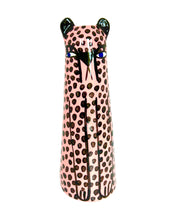 Load image into Gallery viewer, Pink Cheetah Vase by Studio Soph -  Tall
