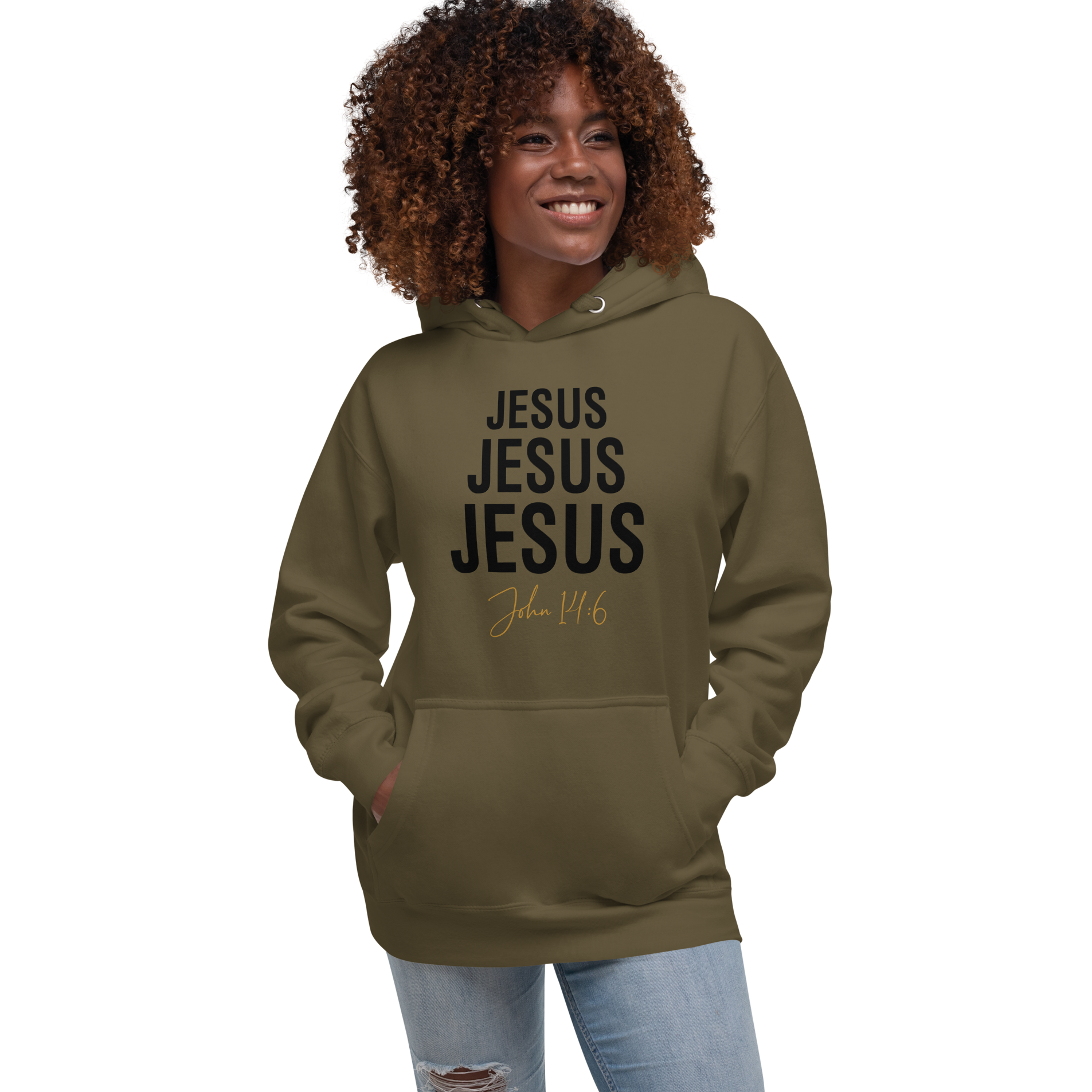 Unisex Jesus Jesus Jesus Hoodie *addt'l. colors – Fashion Grabs Merch