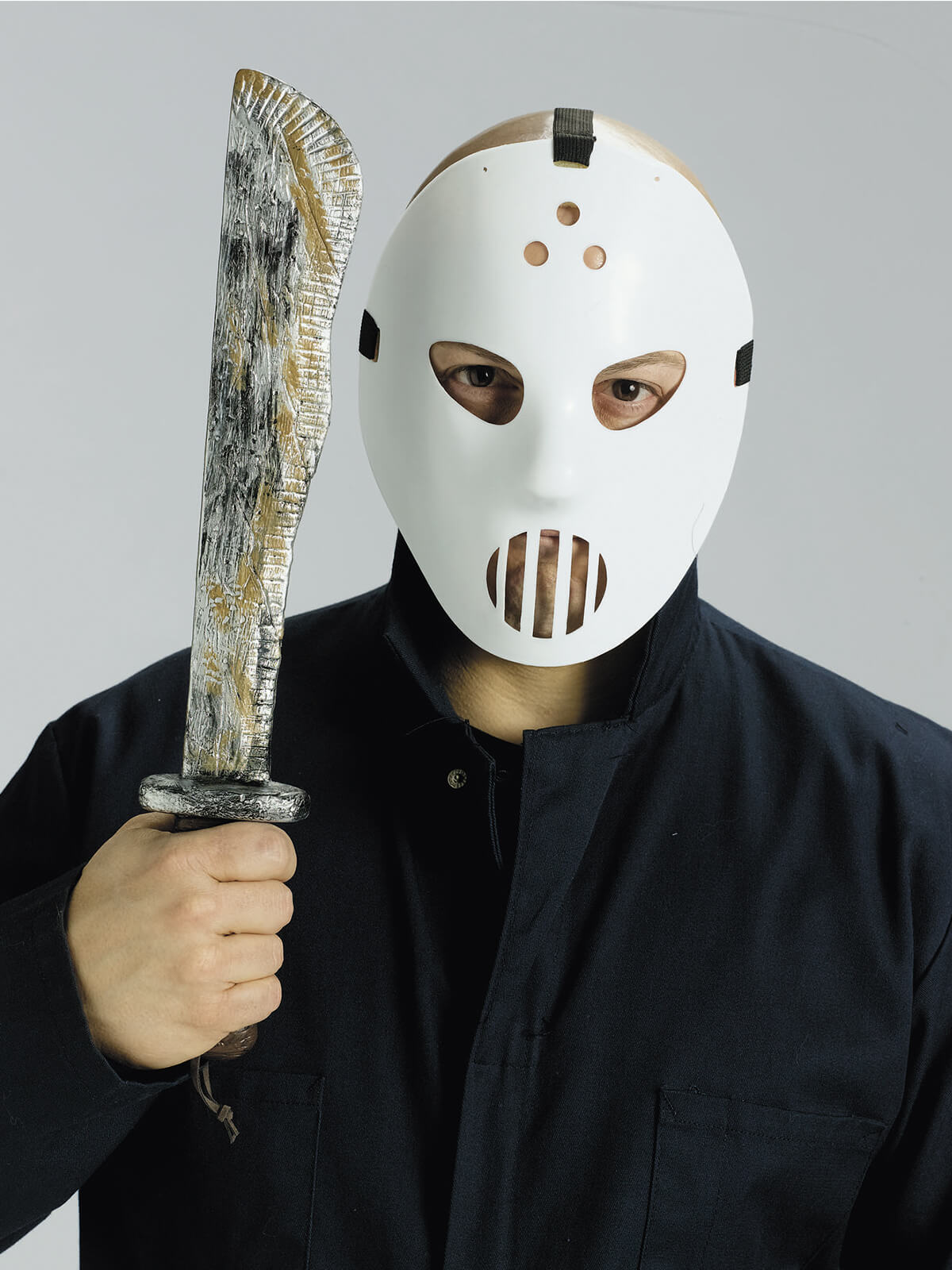 Hockey Mask & Machete Set