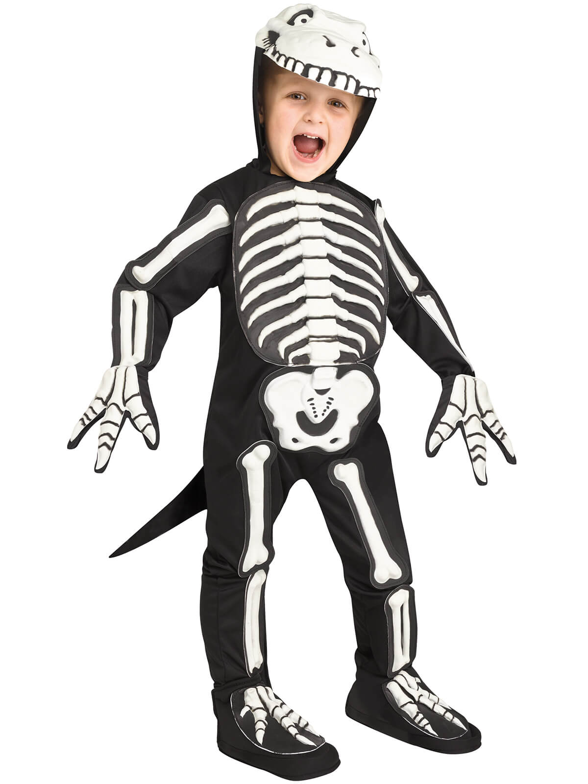 Toddler 3D Skele-Dinosaur Costume