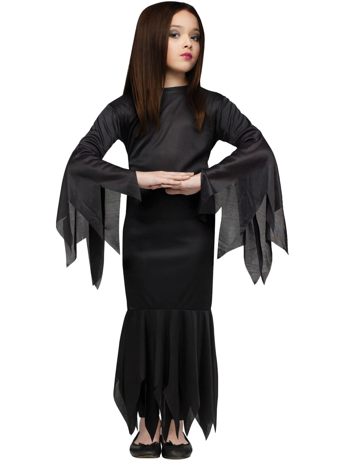 Morticia Child Costume