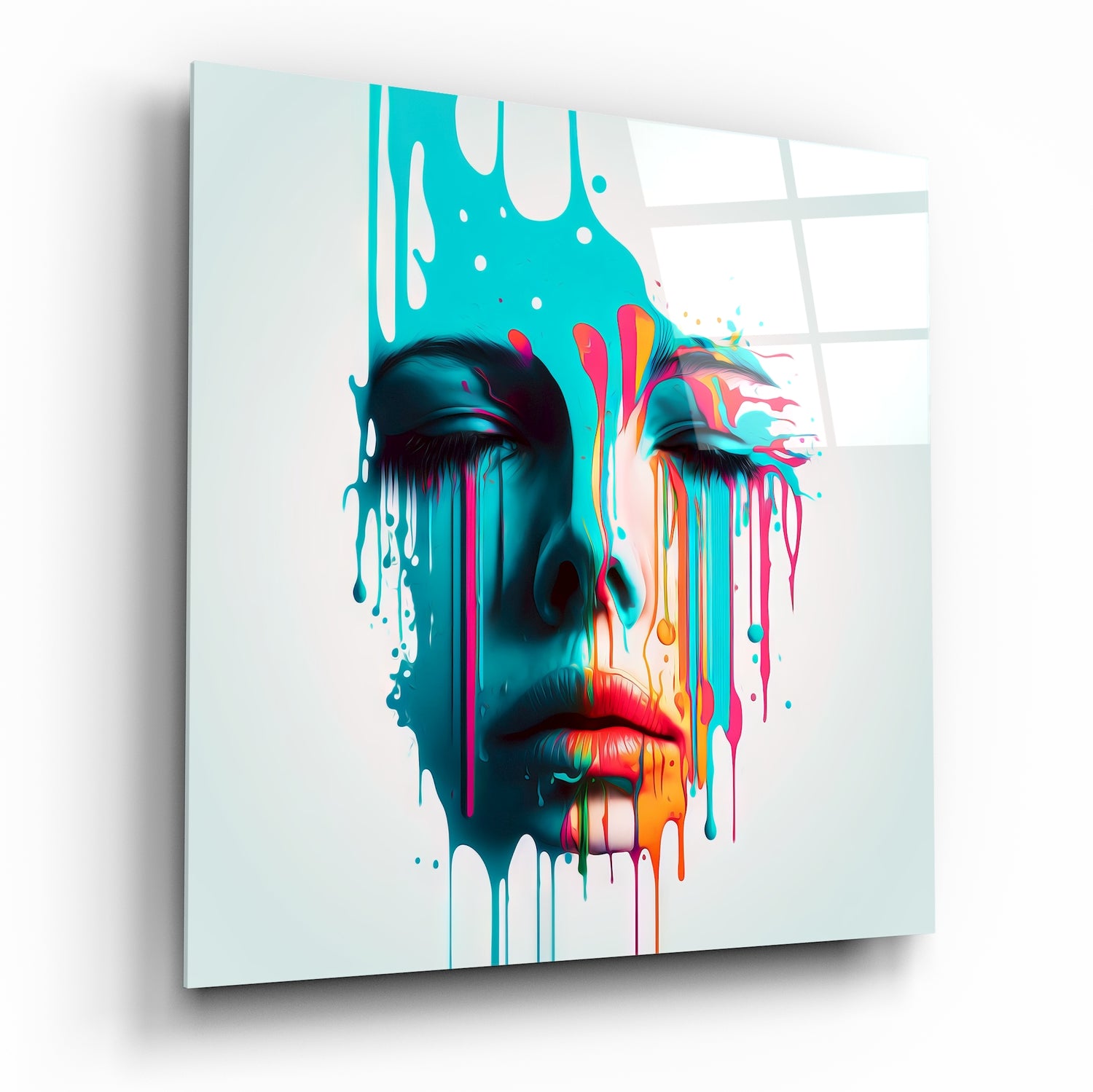 Face of Her Glass Wall Art || Designers Collection – Insigne Art Design