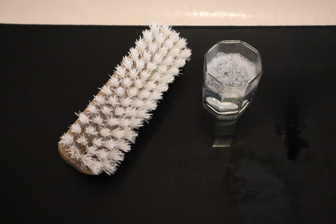 Scrub Brush and Soap