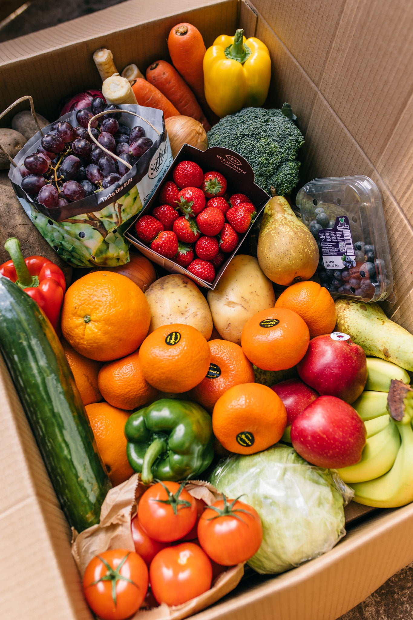 Fresh Mixed Fruit And Veg Box Delivery Online Fruit And Veg