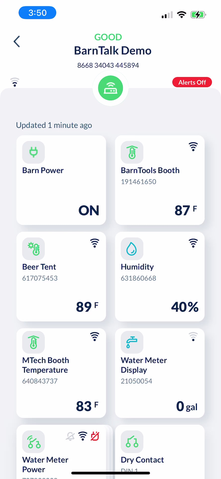 BarnTalk Indoor Temperature Sensor - Zeiset Equipment