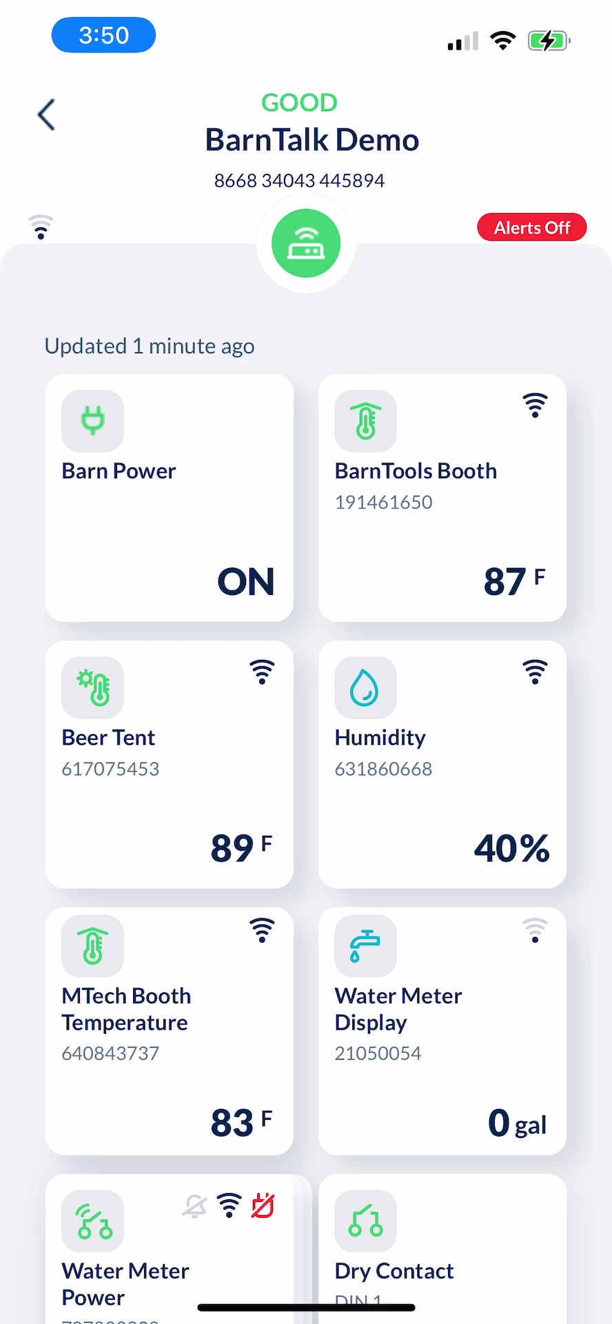 BarnTalk Wireless Temp Sensor - Outdoor