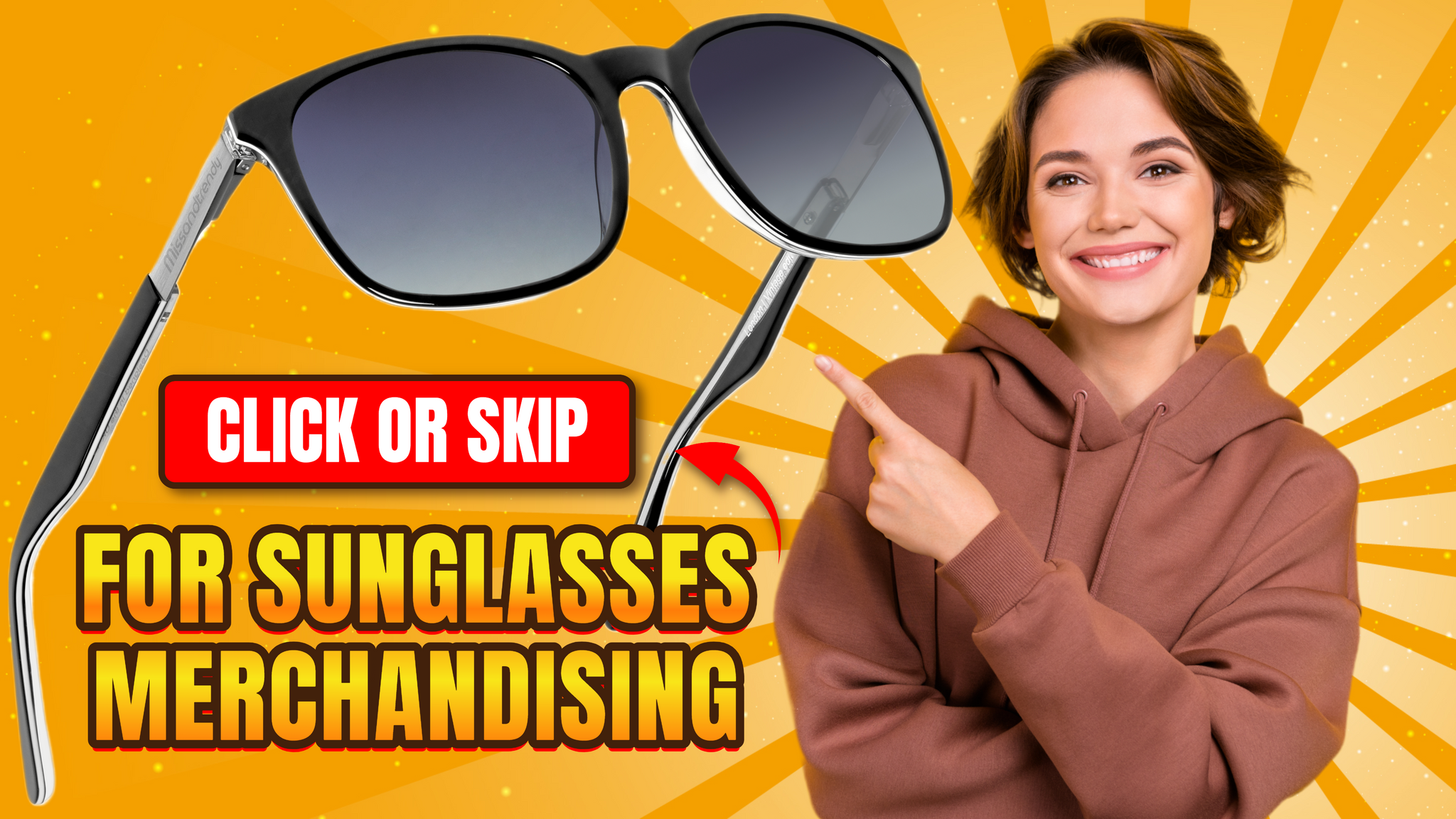 Brand your own sunglasses