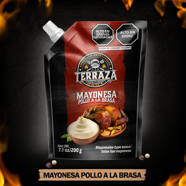 Mayonesa sabor tocino con ají amarillo Terraza Grill doypack 200 gr ca –  Walibicompany