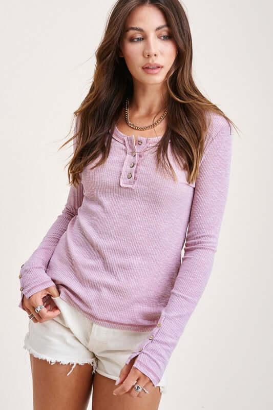 Leah Long Sleeve Shirt -Women’s long sleeve shirts#Firefly Lane Boutique1
