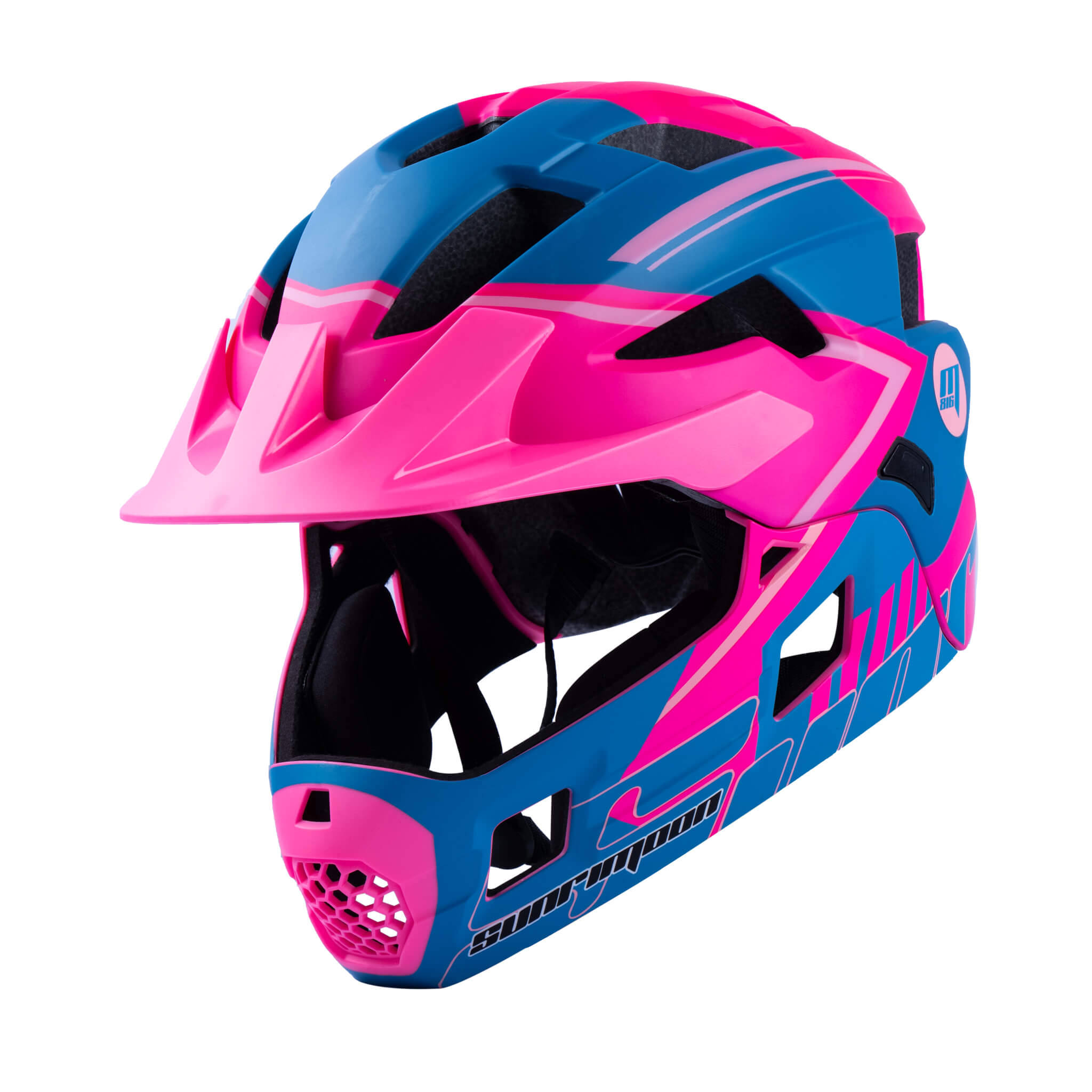 youth pink helmet