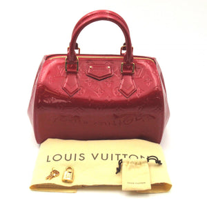 Louis Vuitton Amarante Monogram Vernis Sherwood PM Bag at 1stDibs