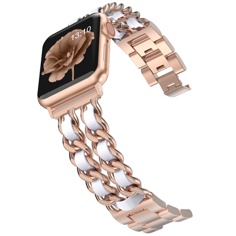 Designer Smart Watch Bands For Apple Watch Straps 49mm 42mm 44mm 38mm  Fashion PU Leather Embossing Metal Letter Bracelet Armband IWatch Bands  Series 8 7 5 4 3 SE Band From Chaopinghong, $7.31