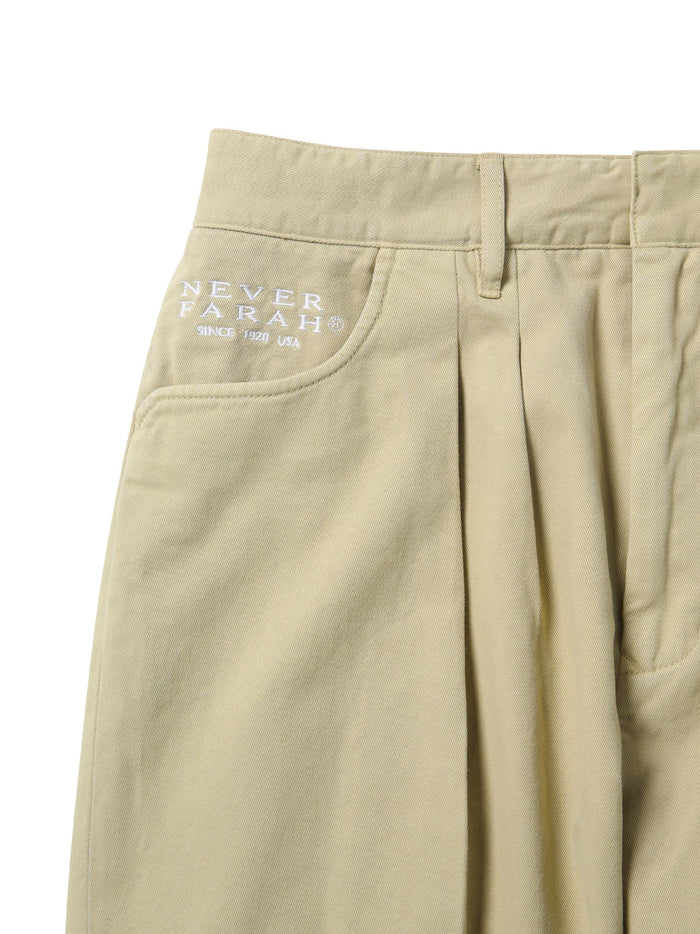 TNT FARAH Chino Pant Beige SIZE M - ワークパンツ