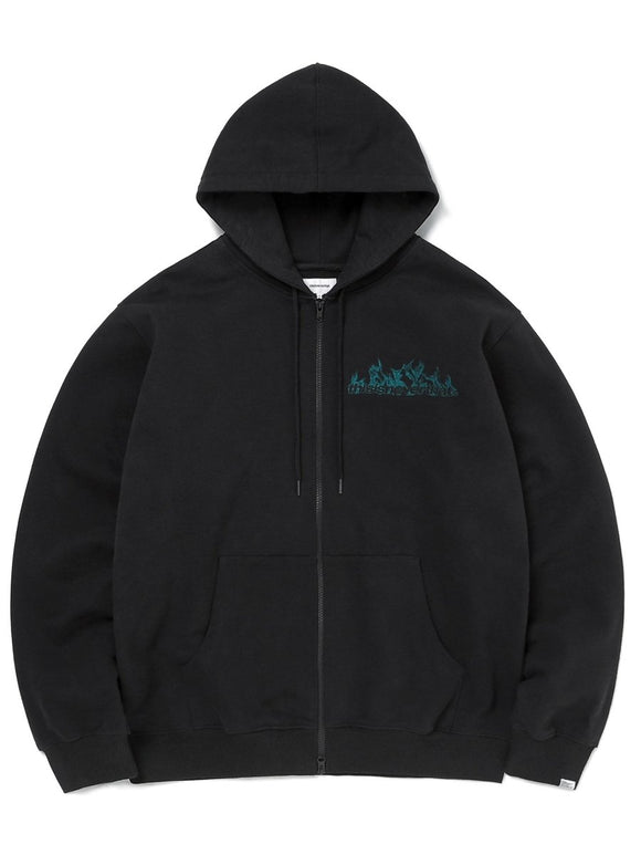 mindseeker Half zip hoodie ROSE graphic